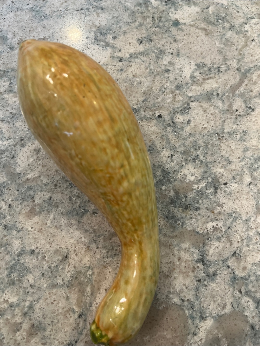 Italian Porcelain Yellow Squash